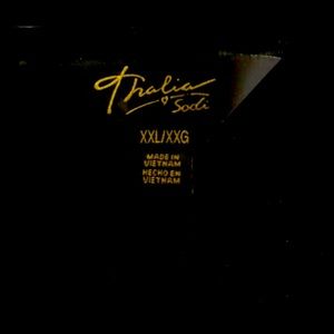 Black and gold blouse